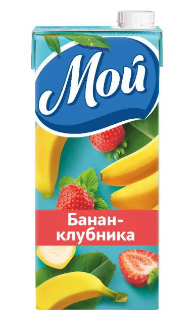 Банан-клубника